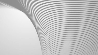 Arkaplan veya sunum için gradyan içeren gri eğimli çizgi çizgileri