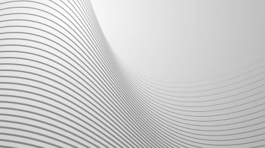 Arkaplan veya sunum için gradyan içeren gri eğimli çizgi çizgileri