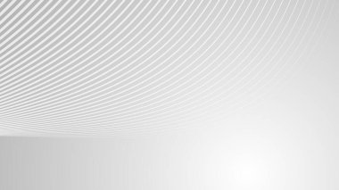 Arkaplan veya sunum için gradyan içeren gri eğimli çizgi çizgileri