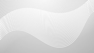 Arkaplan veya sunum için gradyan içeren gri eğimli çizgi çizgileri