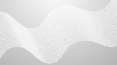 Arkaplan veya sunum için gradyan içeren gri eğimli çizgi çizgileri