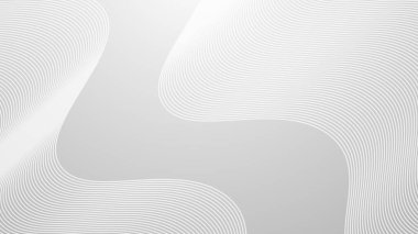 Arkaplan veya sunum için gradyan içeren gri eğimli çizgi çizgileri