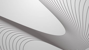 Sunum veya arkaplan satırları içeren gri soyut arkaplan