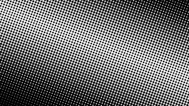 Siyah ve beyaz yarım tonlu noktalar. soyut vektör arkaplanı
