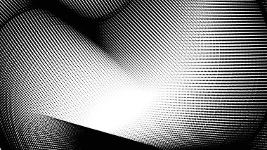 Siyah ve beyaz yarım tonlu noktalar. soyut vektör arkaplanı