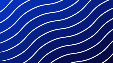 Arkaplan veya sunum için gradyan içeren mavi dalga soyut arkaplan