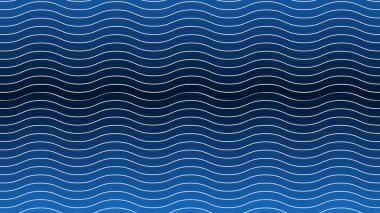 Arkaplan veya sunum için gradyan içeren mavi dalga soyut arkaplan