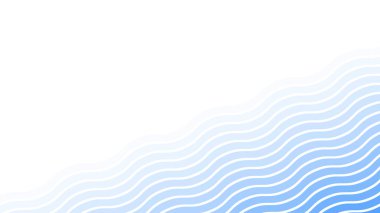 Arkaplan veya sunum için gradyan içeren mavi dalga soyut arkaplan