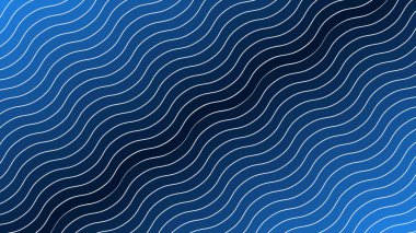 Arkaplan veya sunum için gradyan içeren mavi dalga soyut arkaplan