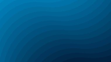 Arkaplan veya sunum için gradyan içeren mavi dalga soyut arkaplan