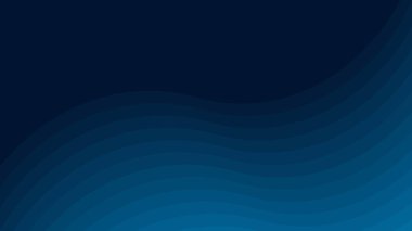 Arkaplan veya sunum için gradyan içeren mavi dalga soyut arkaplan