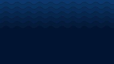 Arkaplan veya sunum için gradyan içeren mavi dalga soyut arkaplan