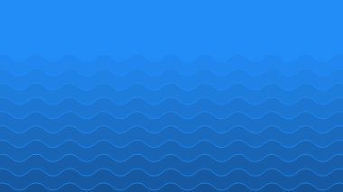 Arkaplan veya sunum için gradyan içeren mavi dalga soyut arkaplan