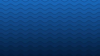 Arkaplan veya sunum için gradyan içeren mavi dalga soyut arkaplan