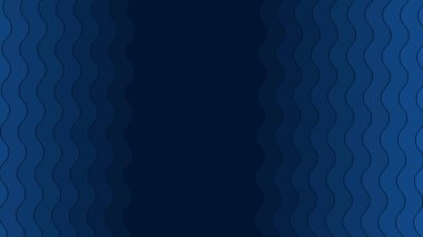 Arkaplan veya sunum için gradyan içeren mavi dalga soyut arkaplan