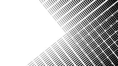 Arkaplan veya duvar kağıdı için siyah ve beyaz yarım tonlu vektör görüntüsü