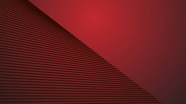 Arkaplan veya sunum için çizgili kırmızı eğimli arkaplan