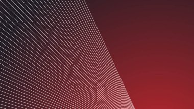 Eğri çizgisi olan kırmızı eğimli soyut arkaplan