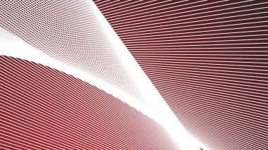 Eğri çizgisi olan kırmızı eğimli soyut arkaplan