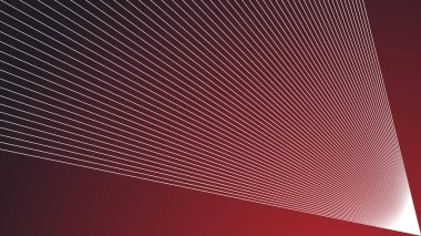 Eğri çizgisi olan kırmızı eğimli soyut arkaplan