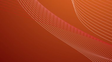 Eğri çizgisi olan kırmızı eğimli soyut arkaplan