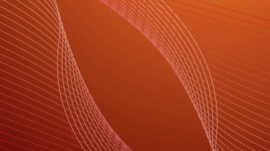 Eğri çizgisi olan kırmızı eğimli soyut arkaplan