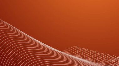 Eğri çizgisi olan kırmızı eğimli soyut arkaplan