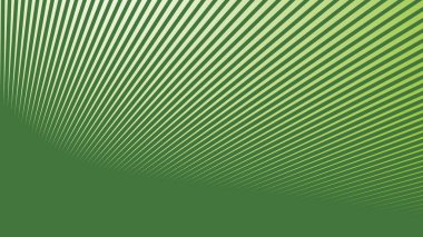 Arkaplan veya sunum için eğri çizgisi olan yeşil gradyan soyut arkaplan