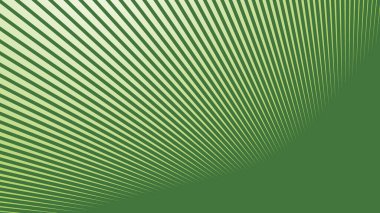 Arkaplan veya sunum için eğri çizgisi olan yeşil gradyan soyut arkaplan