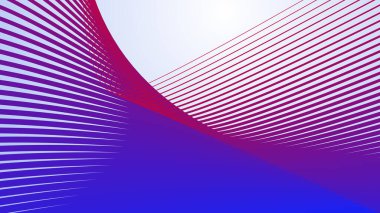 Mavi ve kırmızı çizgiler arkaplan veya sunum için soyut arkaplan çizgileri