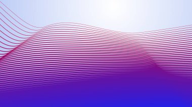 Mavi ve kırmızı çizgiler arkaplan veya sunum için soyut arkaplan çizgileri