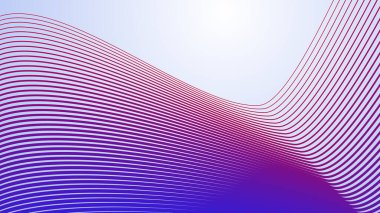 Mavi ve kırmızı çizgiler arkaplan veya sunum için soyut arkaplan çizgileri