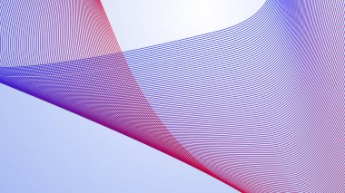 Arkaplan veya sunum için mavi ve kırmızı renksiz çizgiler desen soyut arkaplan