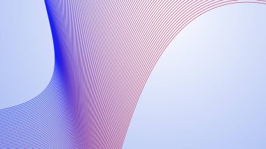 Arkaplan veya sunum için mavi ve kırmızı renksiz çizgiler desen soyut arkaplan