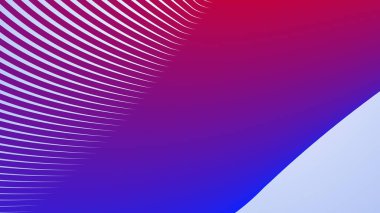 Arkaplan veya sunum için mavi ve kırmızı renksiz çizgiler desen soyut arkaplan