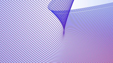 Arkaplan veya sunum için mavi ve kırmızı renksiz çizgiler desen soyut arkaplan