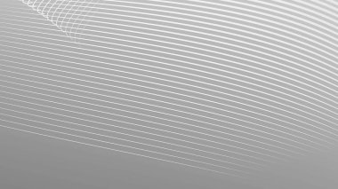 Arkaplan veya sunum için eğri çizgisi olan gri soyut arkaplan