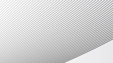 Arkaplan veya sunum için eğri çizgisi olan gri soyut arkaplan