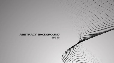 Arkaplan veya sunum için gri soyut arkaplan