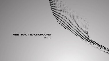 Arkaplan veya sunum için gri soyut arkaplan