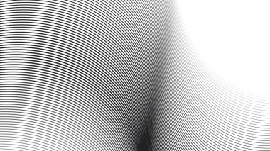 Arkaplan veya sunum için dinamik eğri çizgi çizgi çizgi duvar kağıdı vektör resmi ile soyut dikişsiz arkaplan