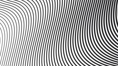 Arkaplan veya sunum için dinamik eğri çizgi çizgi çizgi duvar kağıdı vektör resmi ile soyut dikişsiz arkaplan