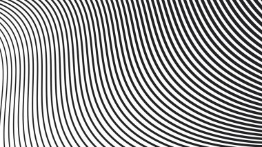 Arkaplan veya sunum için dinamik eğri çizgi çizgi çizgi duvar kağıdı vektör resmi ile soyut dikişsiz arkaplan