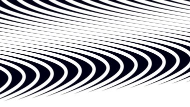 Arkaplan veya sunum için eğri çizgisi olan siyah soyut arkaplan