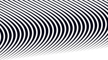 Arkaplan veya sunum için eğri çizgisi olan siyah soyut arkaplan