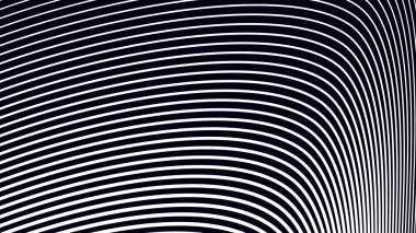 Arkaplan veya sunum için eğri çizgisi olan siyah soyut arkaplan