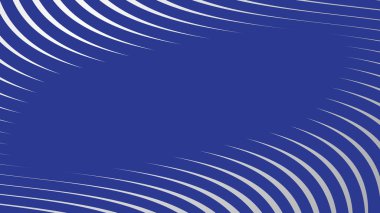 Arkaplan veya sunum için mavi eğri çizgileri olan soyut arkaplan