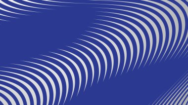 Arkaplan veya sunum için mavi eğri çizgileri olan soyut arkaplan
