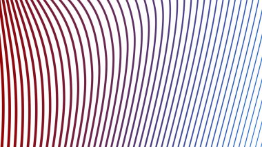 Arkaplan veya sunum için kırmızı ve mavi eğimli beyaz soyut arkaplan