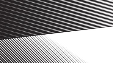 Arkaplan veya sunum için siyah ve beyaz çizgili çizgi arkaplanı